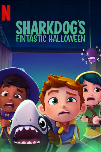 Sharkdogs Fintastic Halloween movie dual audio download 480p 720p1080p